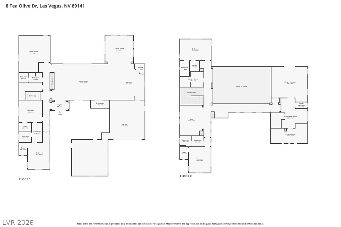 8 Tea Olive Drive Las Vegas NV 89141