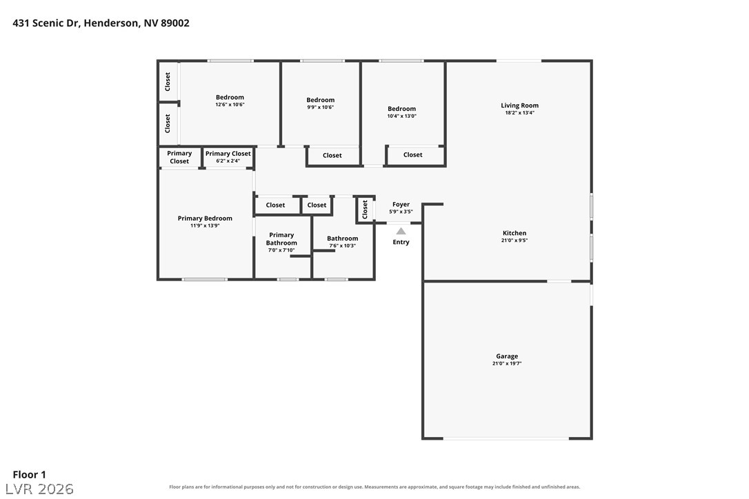431 Scenic Drive Henderson NV 89002