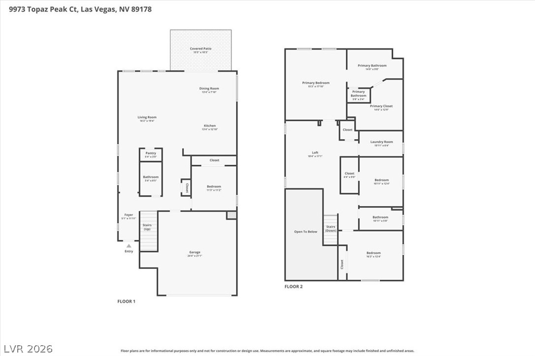 9973 Topaz Peak Court Las Vegas NV 89178