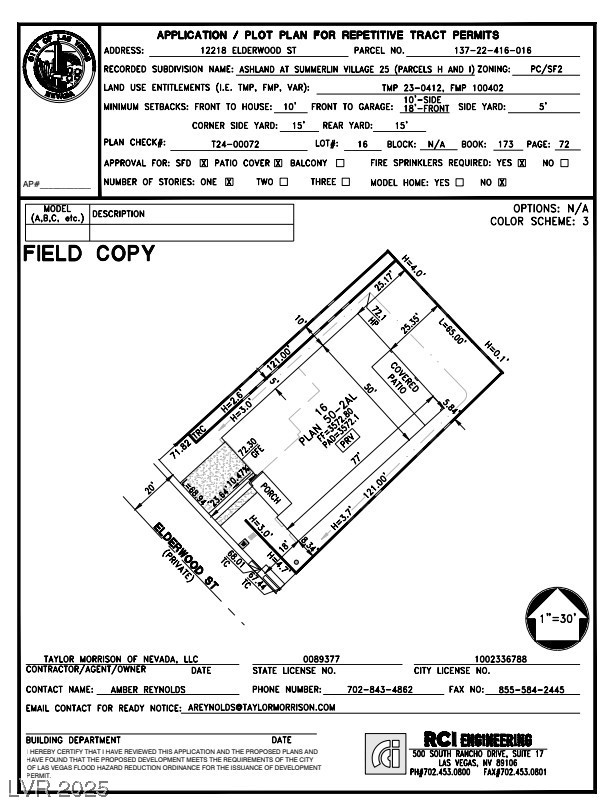 12218 Elderwood Street Las Vegas NV 89138