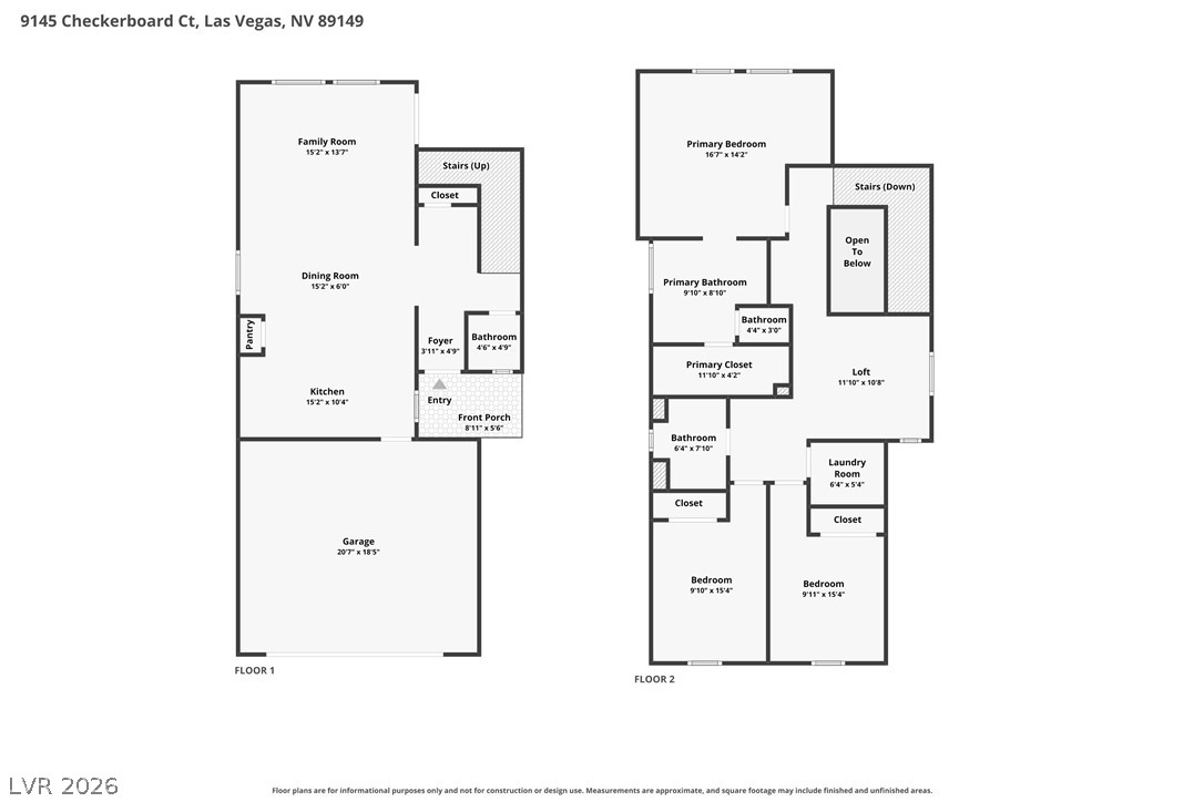 9145 Checkerboard Court Las Vegas NV 89149
