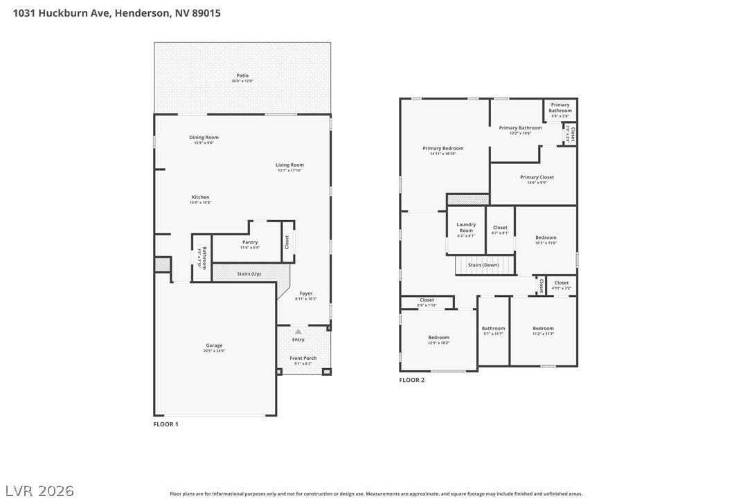 1031 Huckburn Avenue Henderson NV 89015