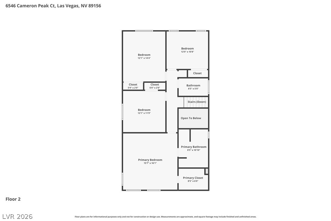 6546 Cameron Peak Court Las Vegas NV 89156