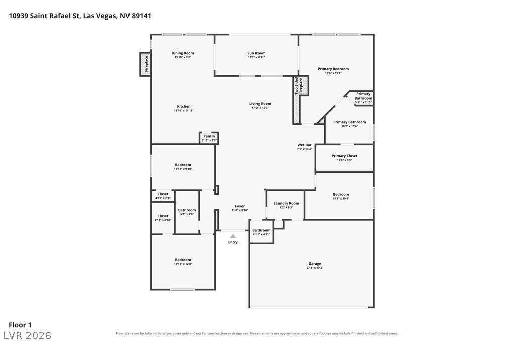 10939 Saint Rafael Street Las Vegas NV 89141