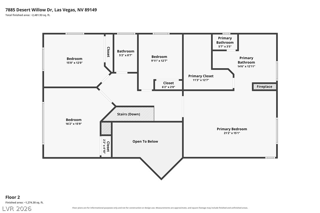 7885 Desert Willow Drive Las Vegas NV 89149