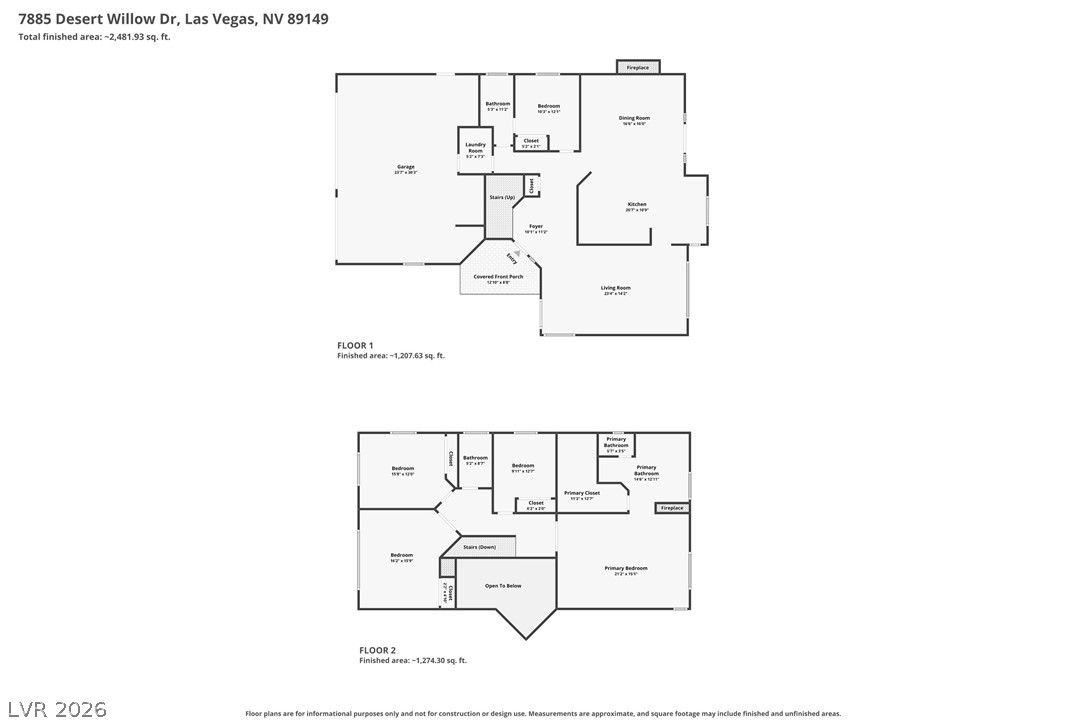 7885 Desert Willow Drive Las Vegas NV 89149