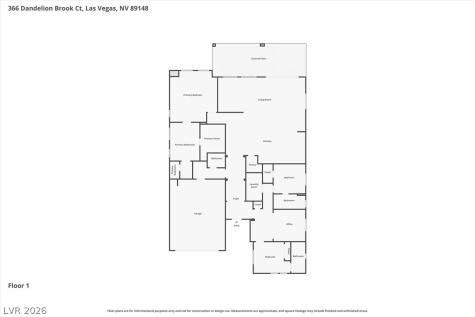 366 Dandelion Brook Court Las Vegas NV 89148
