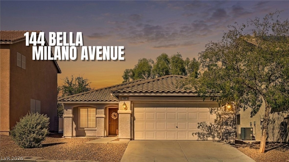 144 Bella Milano Avenue Las Vegas NV 89183