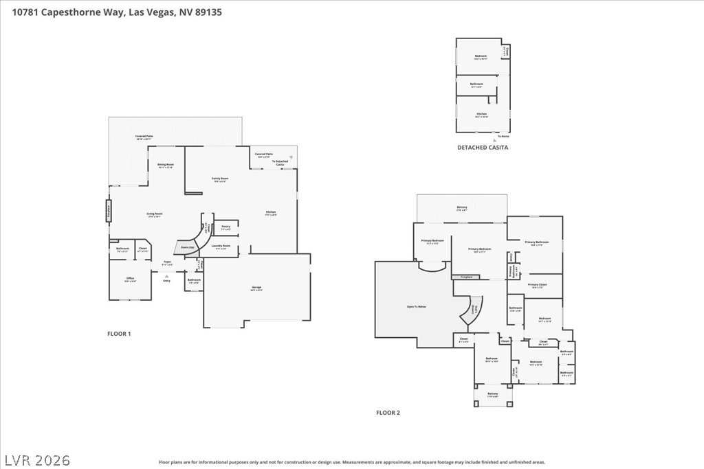 10781 Capesthorne Way Las Vegas NV 89135
