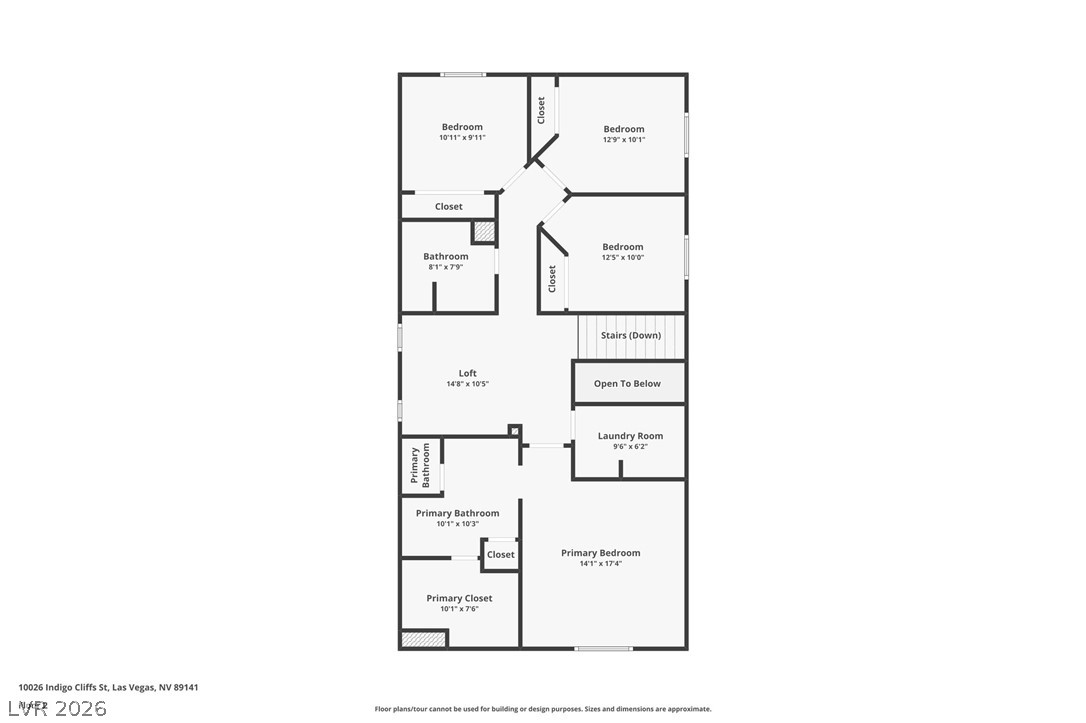 10026 Indigo Cliffs Street Las Vegas NV 89141