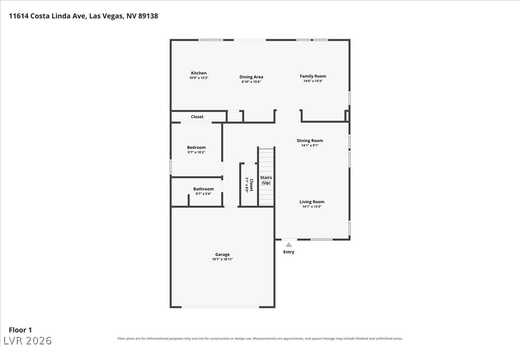 11614 Costa Linda Avenue Las Vegas NV 89138