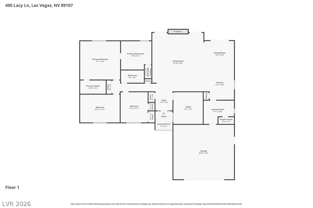 400 Lacy Lane Las Vegas NV 89107