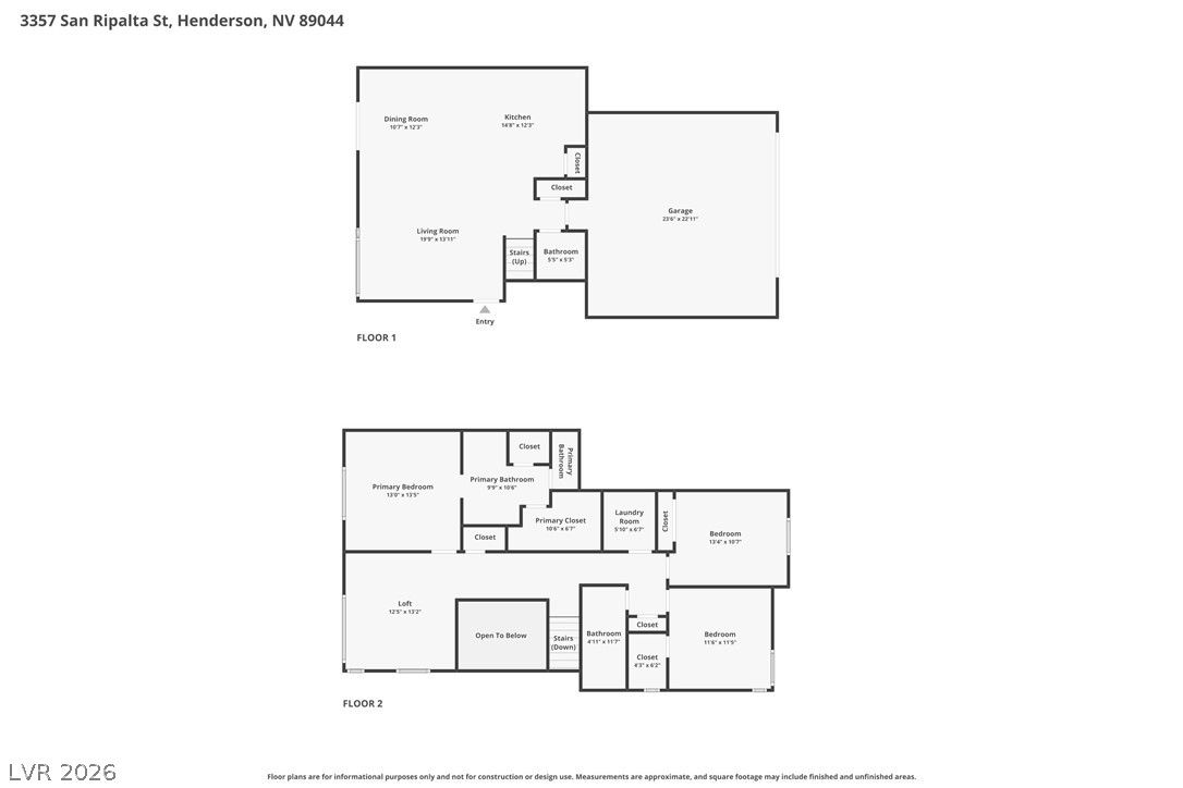 3357 San Ripalta Street Henderson NV 89044