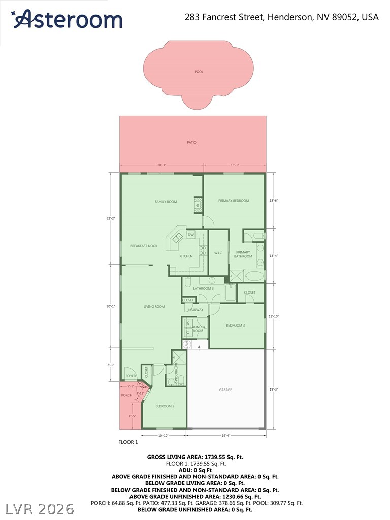 283 Fancrest Street Henderson NV 89052