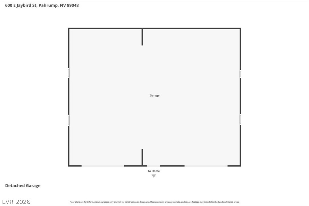 600 East Jaybird Street Pahrump NV 89048