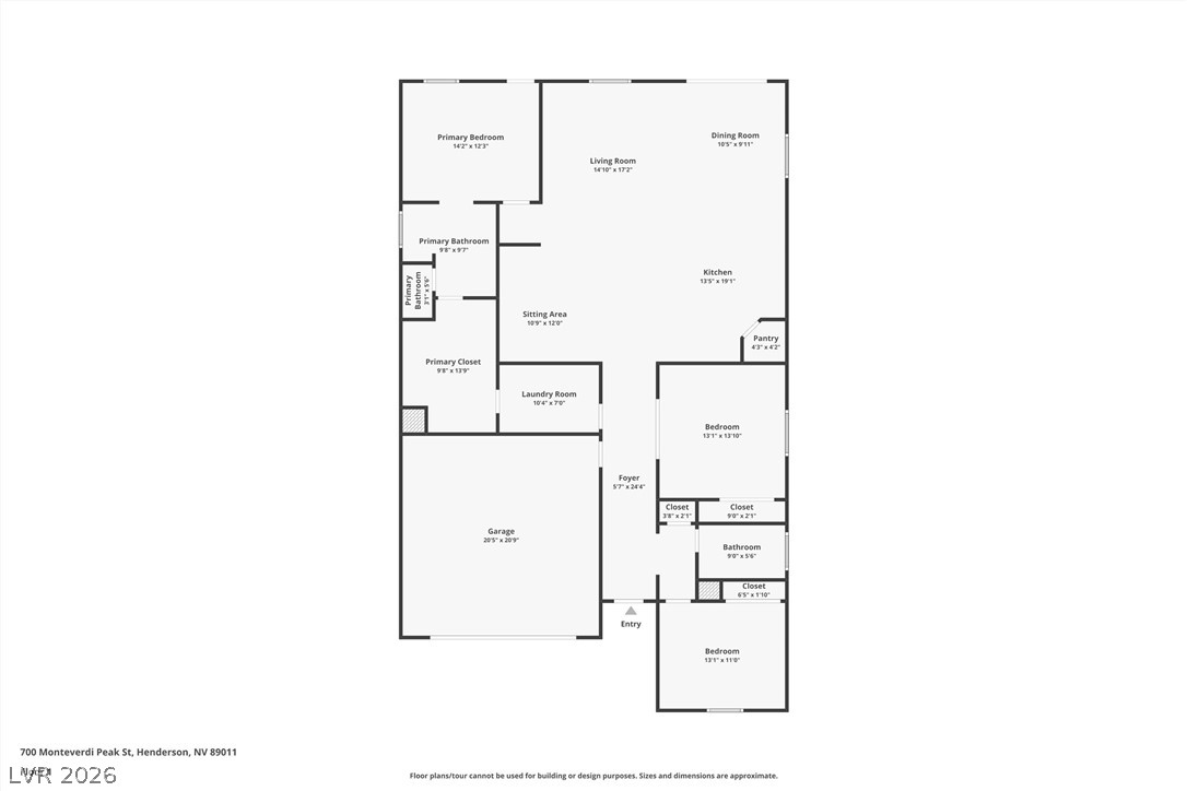 700 Monteverdi Peak Street Henderson NV 89011