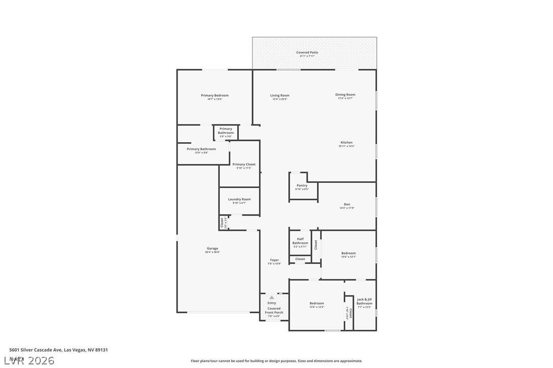 5601 Silver Cascade Avenue Las Vegas NV 89131