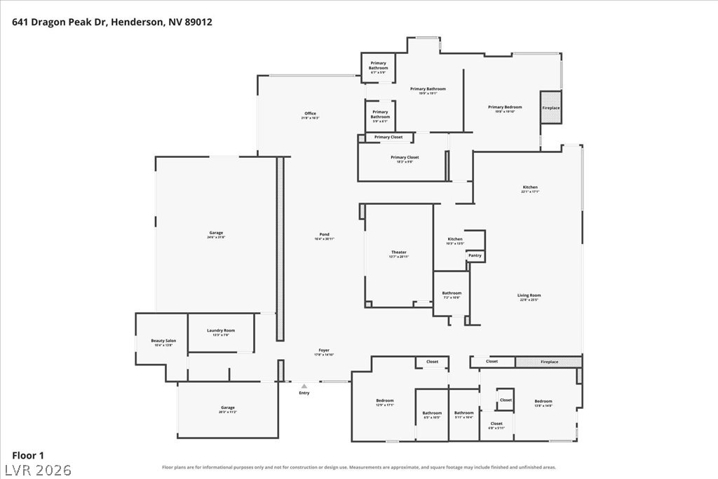 641 Dragon Peak Drive Henderson NV 89012