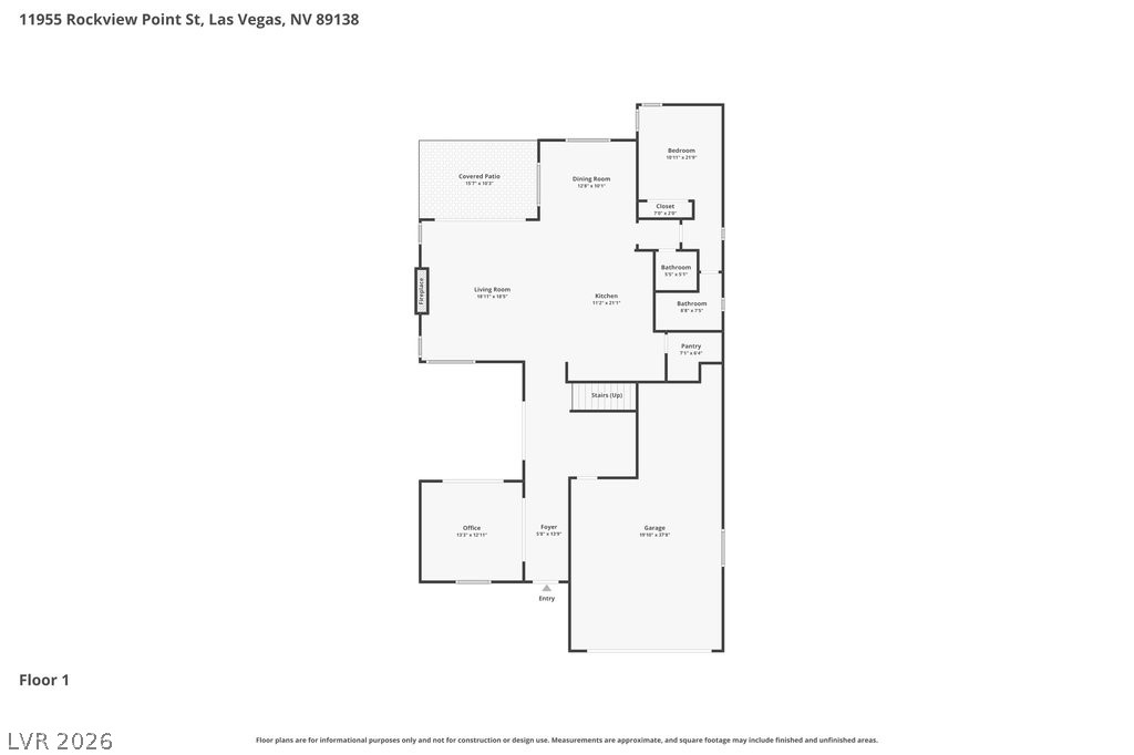 11955 Rockview Point Street Las Vegas NV 89138