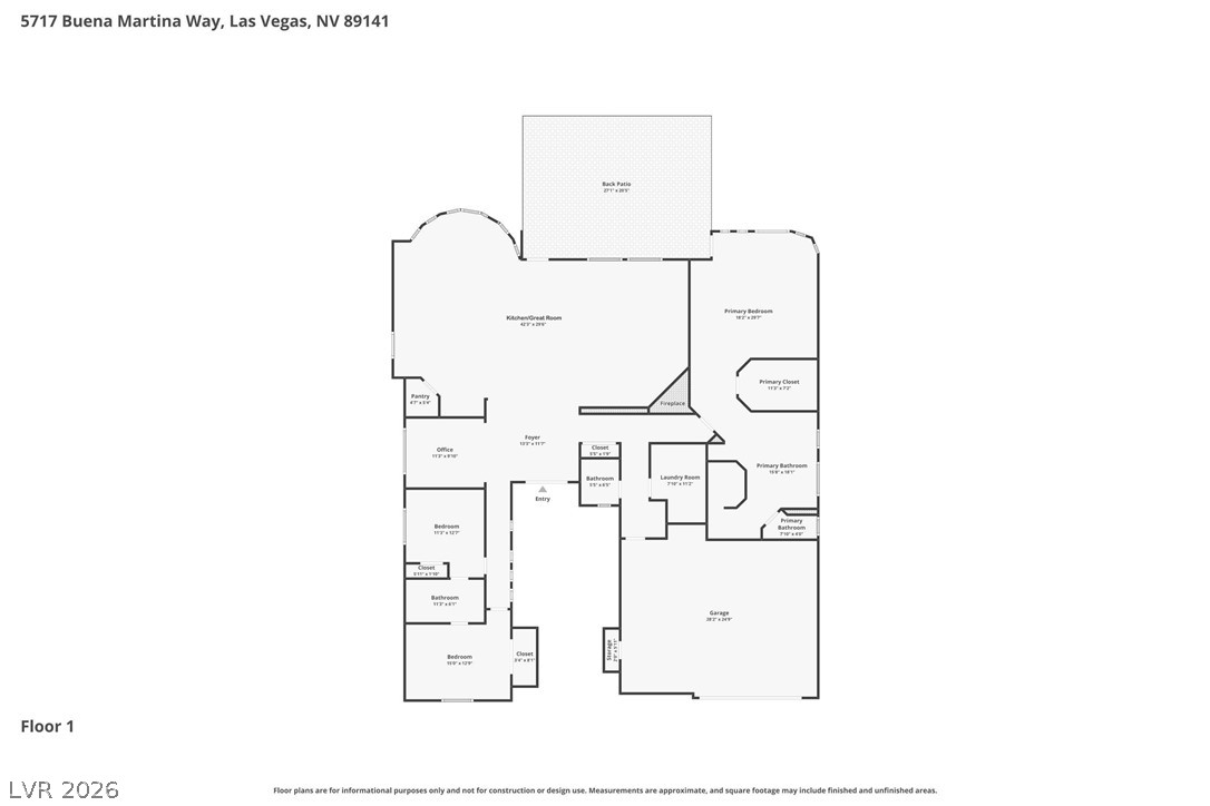 5717 Buena Martina Way Las Vegas NV 89141