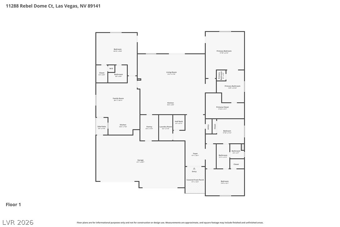11288 Rebel Dome Court Las Vegas NV 89141