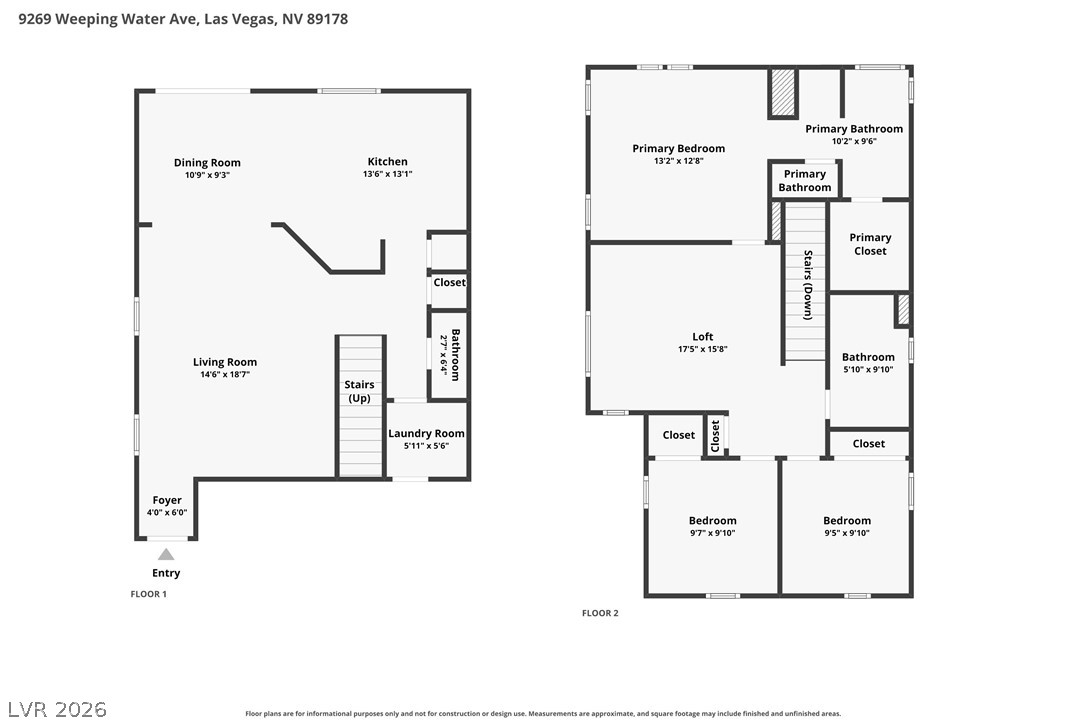 9269 Weeping Water Avenue Las Vegas NV 89178