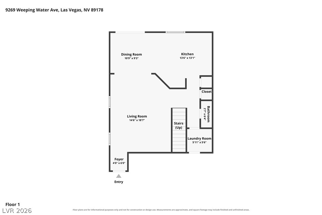 9269 Weeping Water Avenue Las Vegas NV 89178