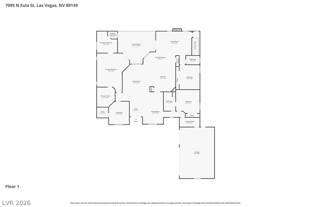 7095 North Eula Street Las Vegas NV 89149