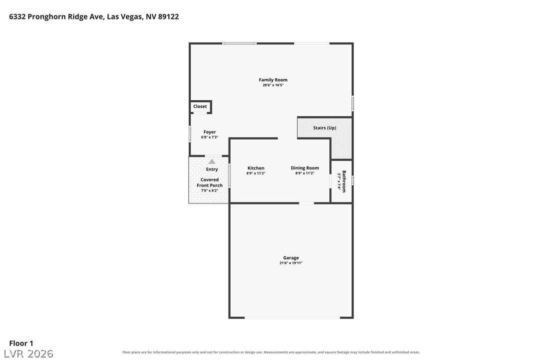 6332 Pronghorn Ridge Avenue Las Vegas NV 89122