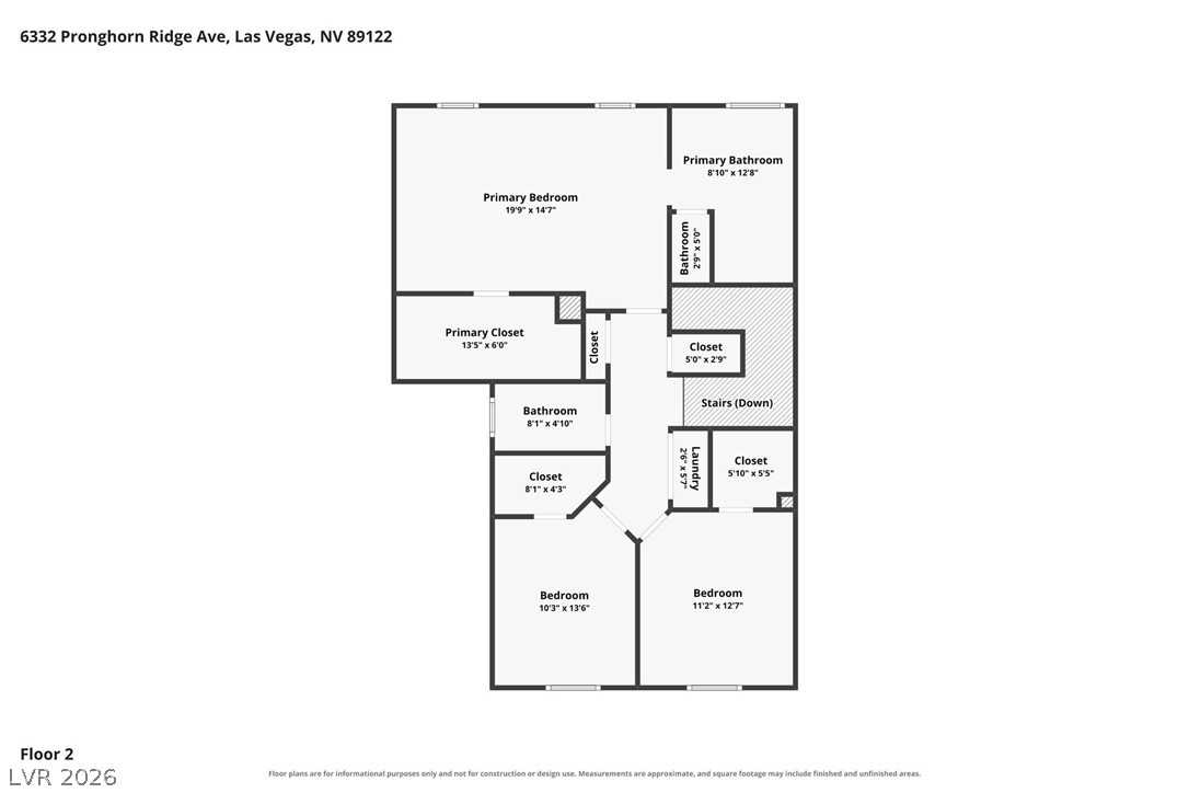 6332 Pronghorn Ridge Avenue Las Vegas NV 89122