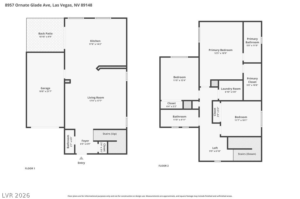 8957 Ornate Glade Avenue Las Vegas NV 89148