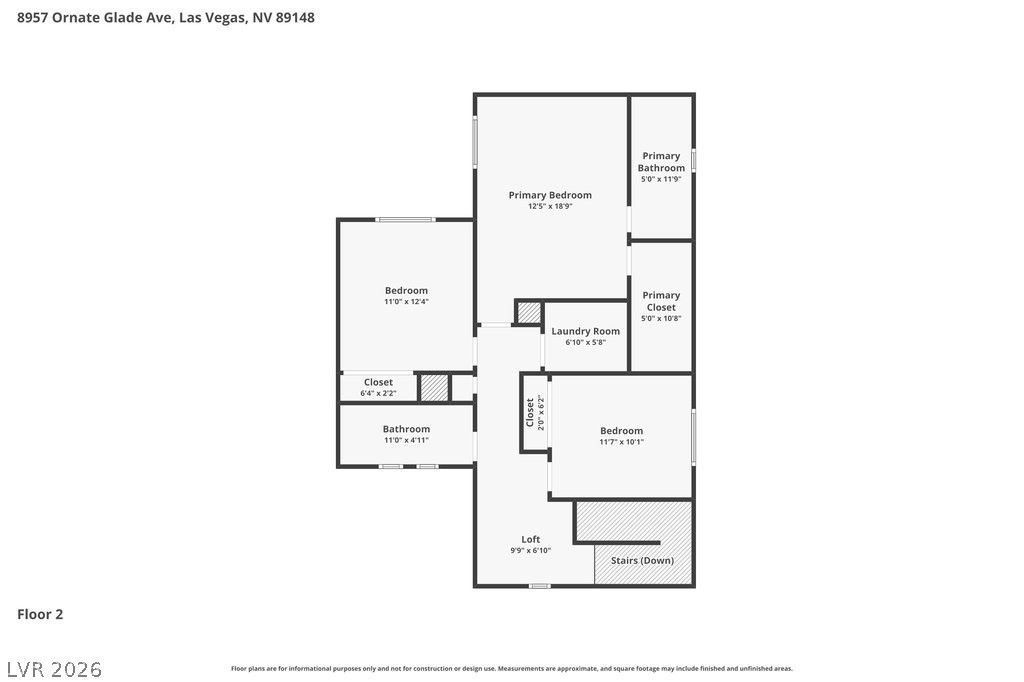 8957 Ornate Glade Avenue Las Vegas NV 89148