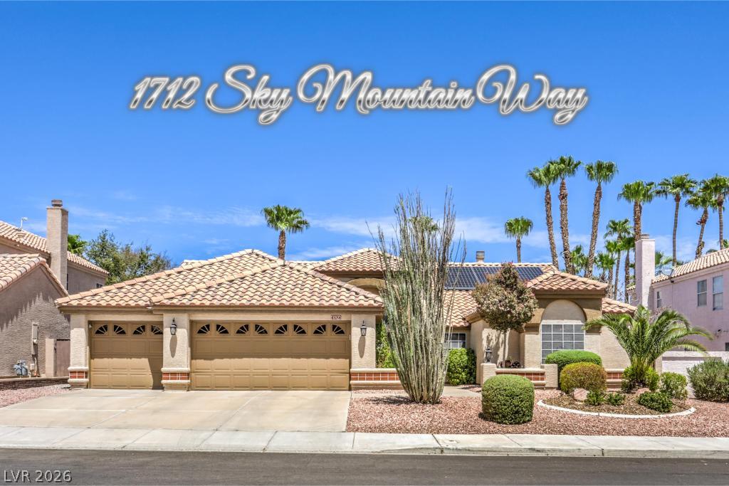 1712 Sky Mountain Way Henderson NV 89014