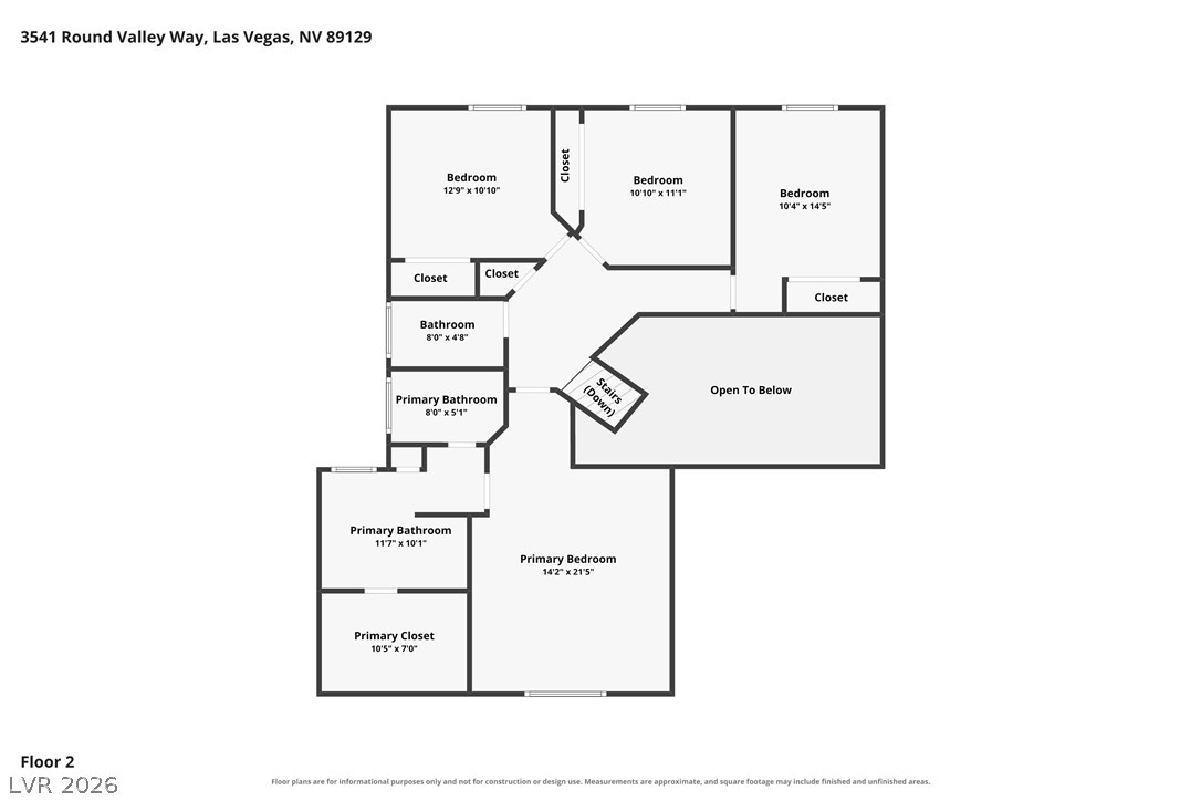3541 Round Valley Way Las Vegas NV 89129