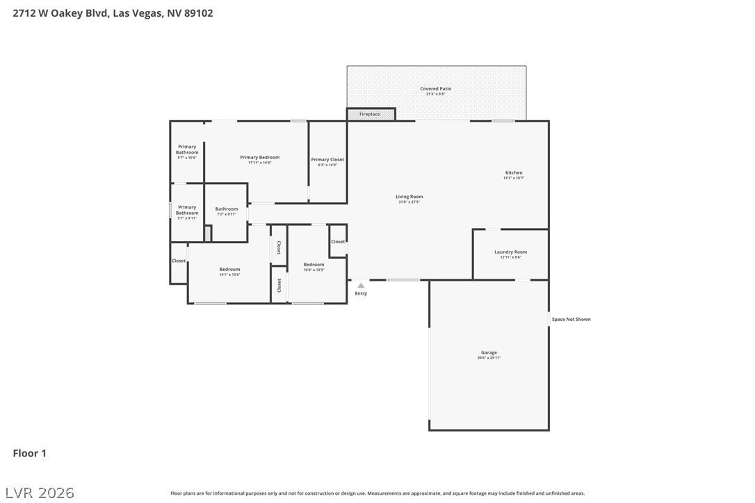 2712 West Oakey Boulevard Las Vegas NV 89102