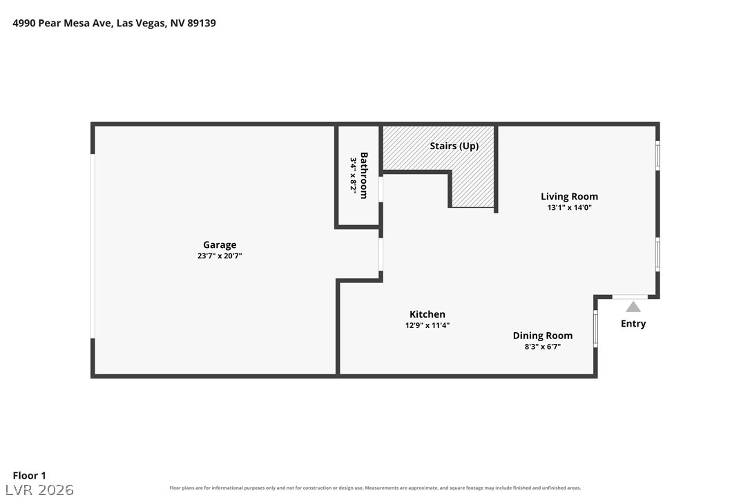 4990 Pear Mesa Avenue Las Vegas NV 89139