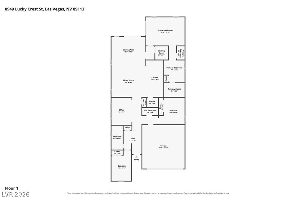 8949 Lucky Crest Street Las Vegas NV 89113