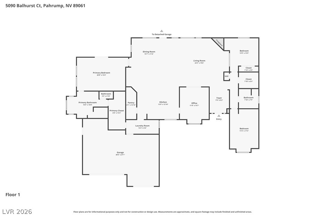 5090 Balhurst Court Pahrump NV 89061
