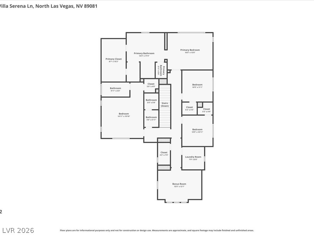 4021 Villa Serena Lane North Las Vegas NV 89081