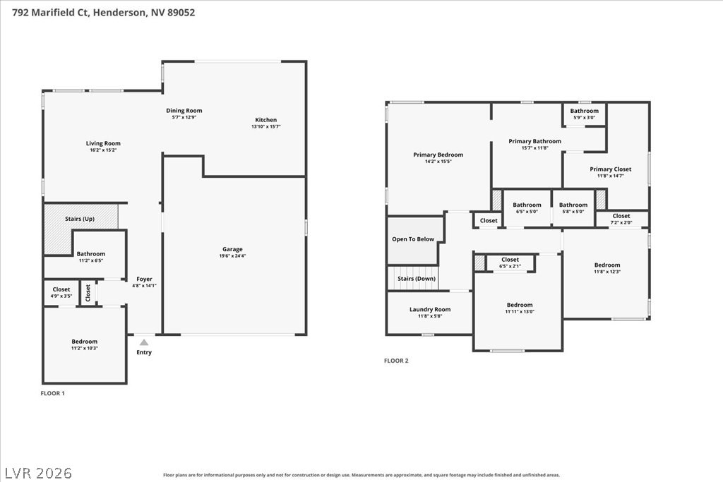 792 Marifield Court Henderson NV 89052