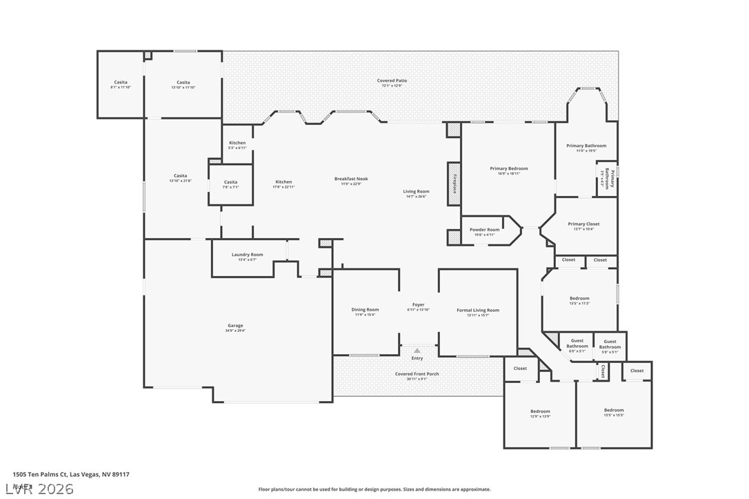 1505 Ten Palms Court Las Vegas NV 89117