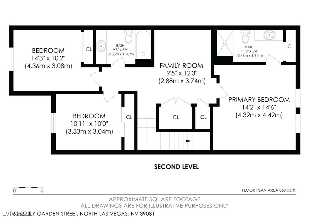 6156 Lily Garden Street North Las Vegas NV 89081