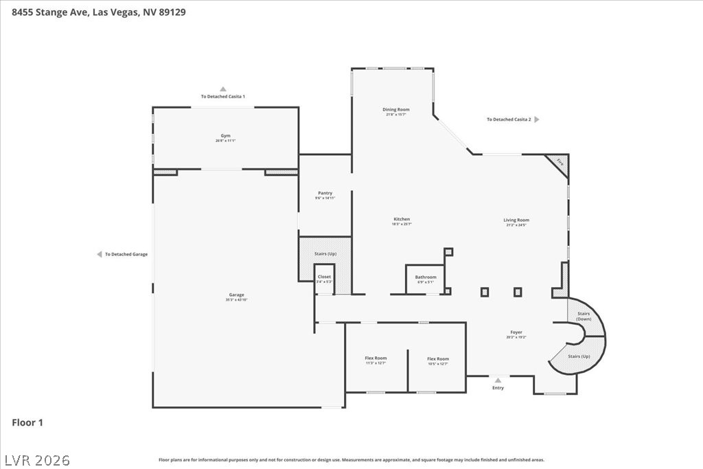 8455 Stange Avenue Las Vegas NV 89129