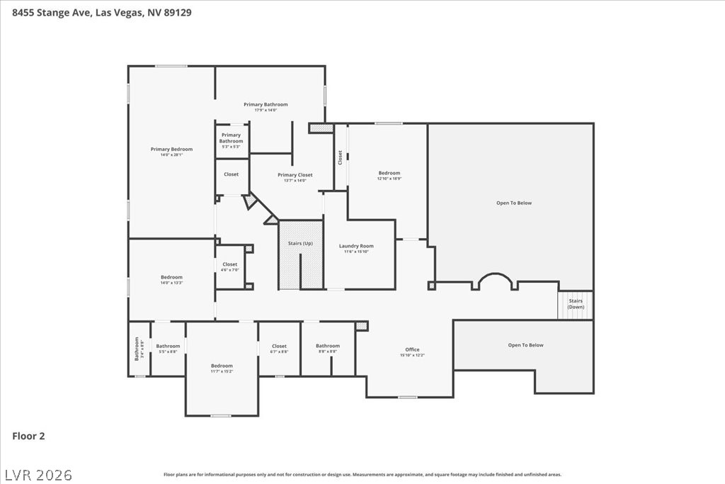 8455 Stange Avenue Las Vegas NV 89129