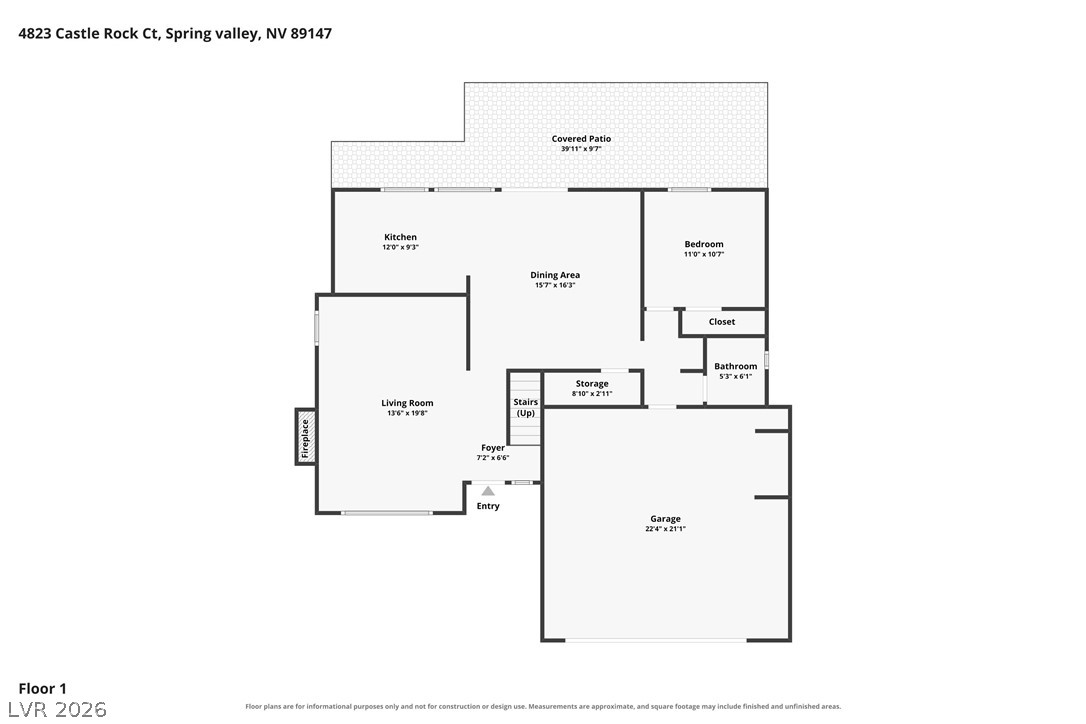 4823 Castle Rock Court Las Vegas NV 89147