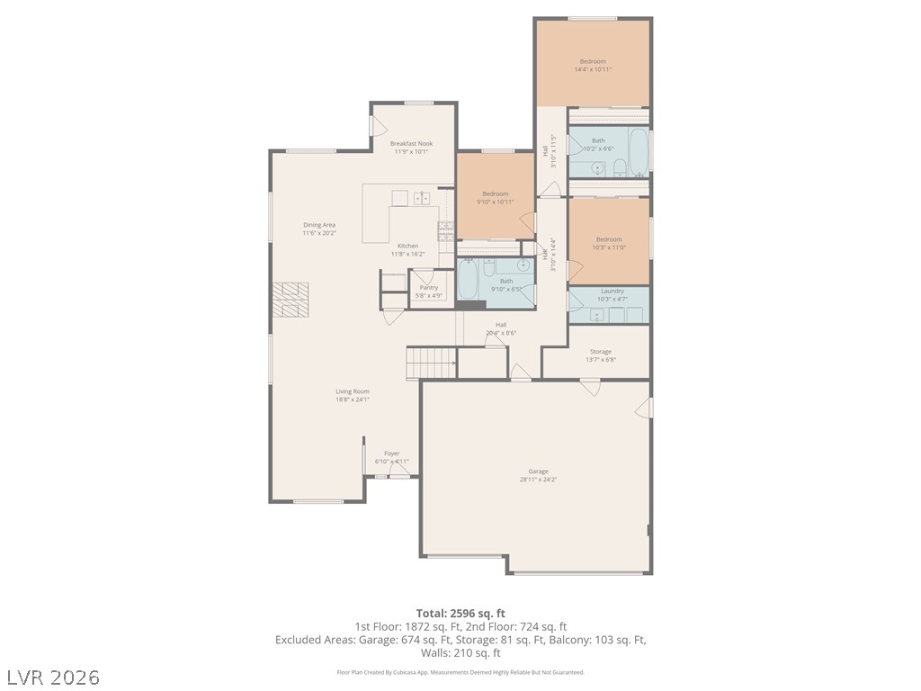 5704 Burdel Street Las Vegas NV 89149