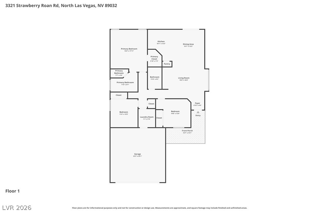 3321 Strawberry Roan Road North Las Vegas NV 89032