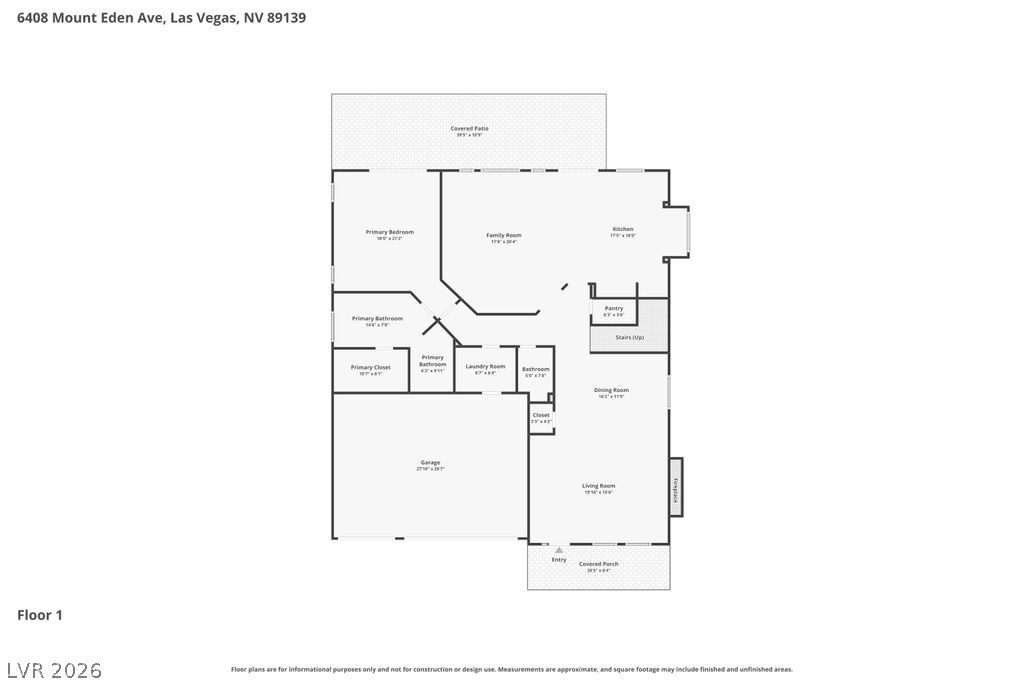 6408 Mount Eden Avenue Las Vegas NV 89139