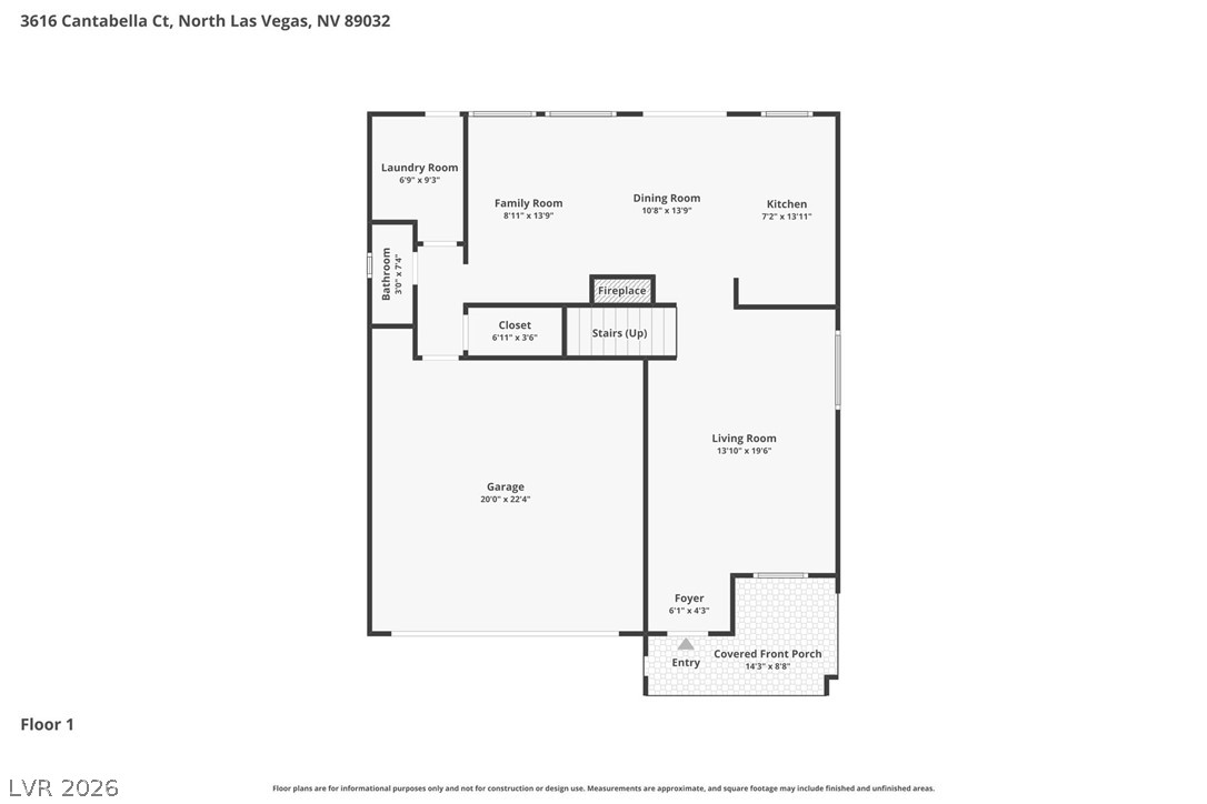 3616 Cantabella Court North Las Vegas NV 89032