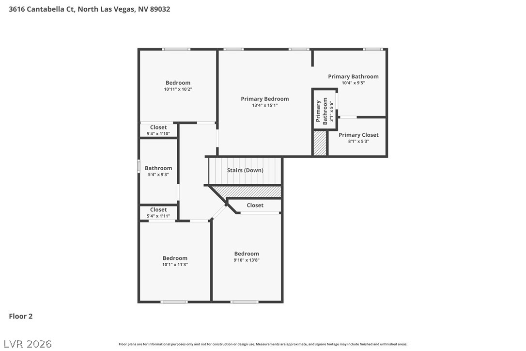 3616 Cantabella Court North Las Vegas NV 89032